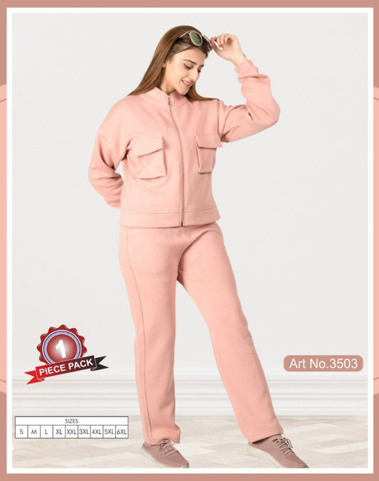 Blush Utility Co-ord Set – Minimal Chic Edition (Art No. 3503)