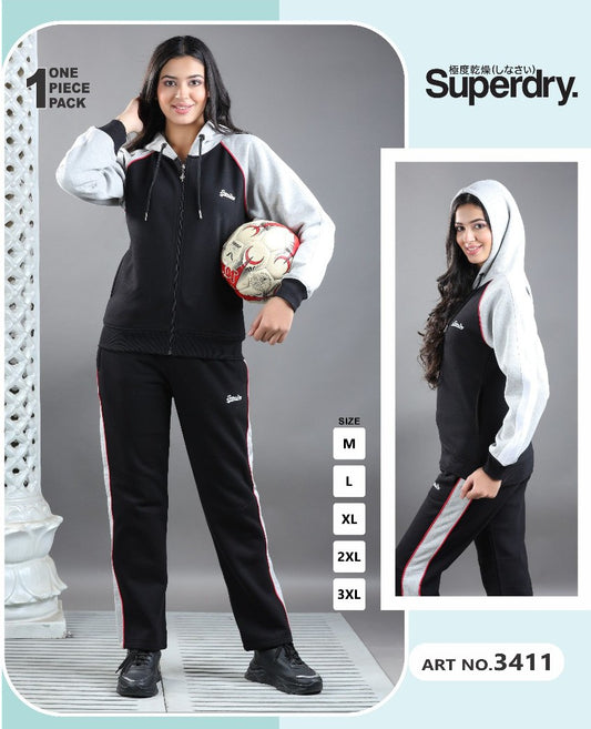 Game On Co-ord Set – Black & Grey Edition (Art No. 3411)